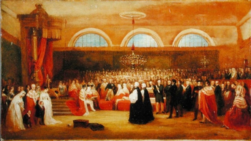 Detail of The Passing of the Great Emancipation Act, c.1829 by George Jones