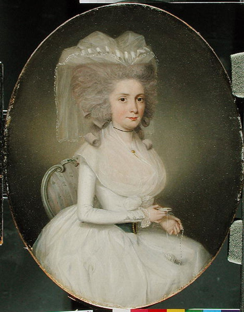 Detail of Margot Wheatley, c.1786 by Francis Alleyne