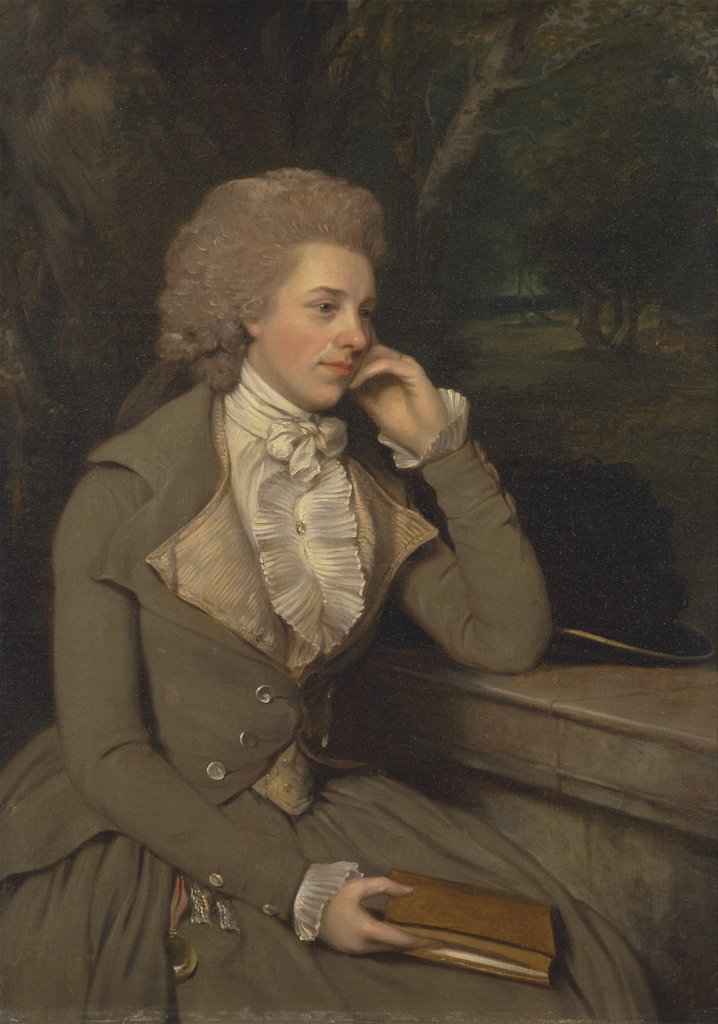 Detail of Mrs Stevens, c.1795 by Francis Wheatley