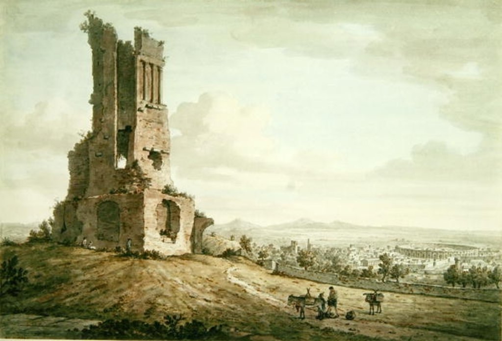 Detail of Nimes by William Marlow