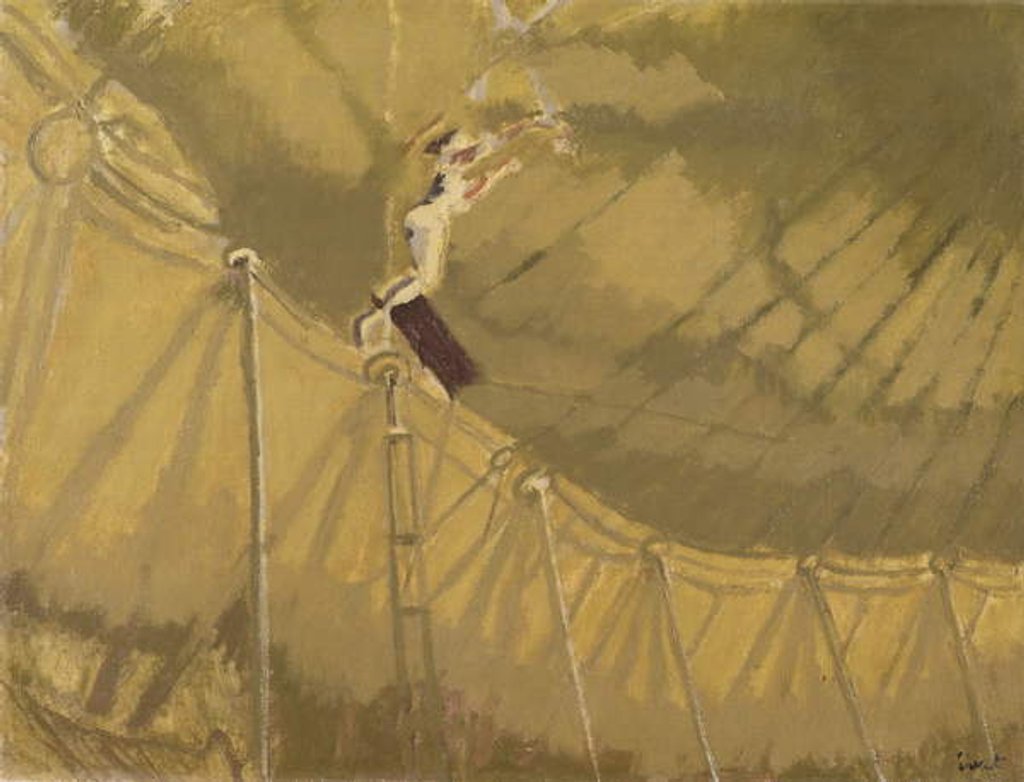 Detail of The Trapeze, c.1920 by Walter Richard Sickert