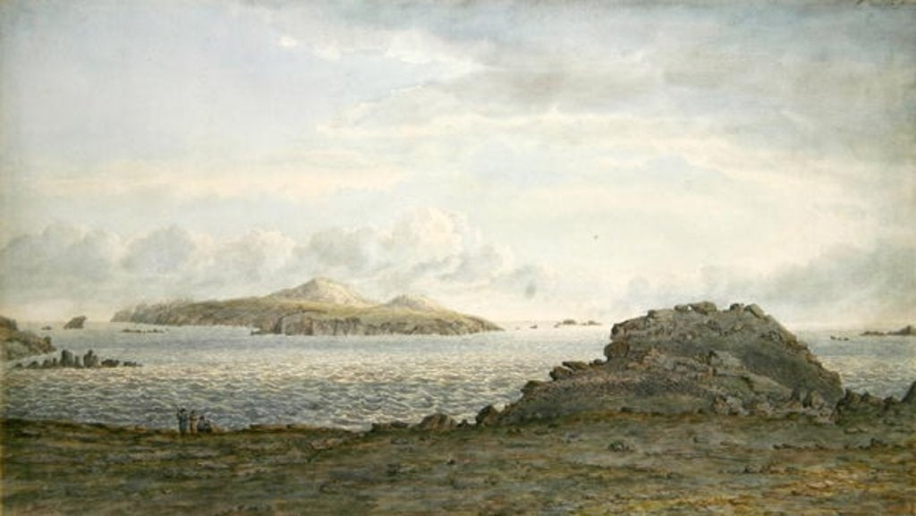 Detail of St. David's Head, Pembrokeshire, c.1805 by John Glover