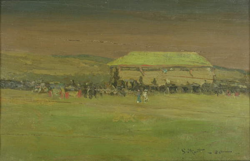 Detail of Dieppe Races, 1885 by Walter Richard Sickert