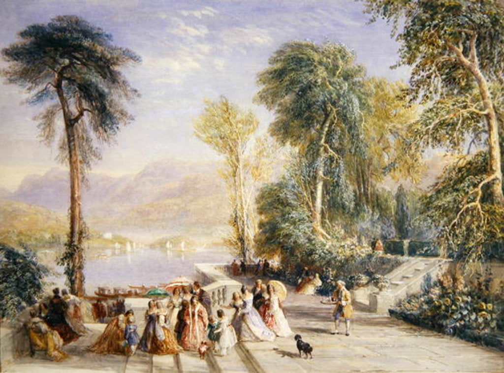 Detail of Windermere During the Regatta, 1832 by David Cox