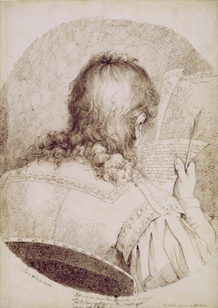 Detail of Self Portrait, c.1771-75 by James Jefferys