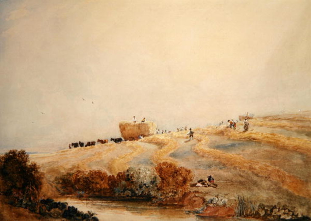 Detail of Haymaking, c.1808 by David Cox