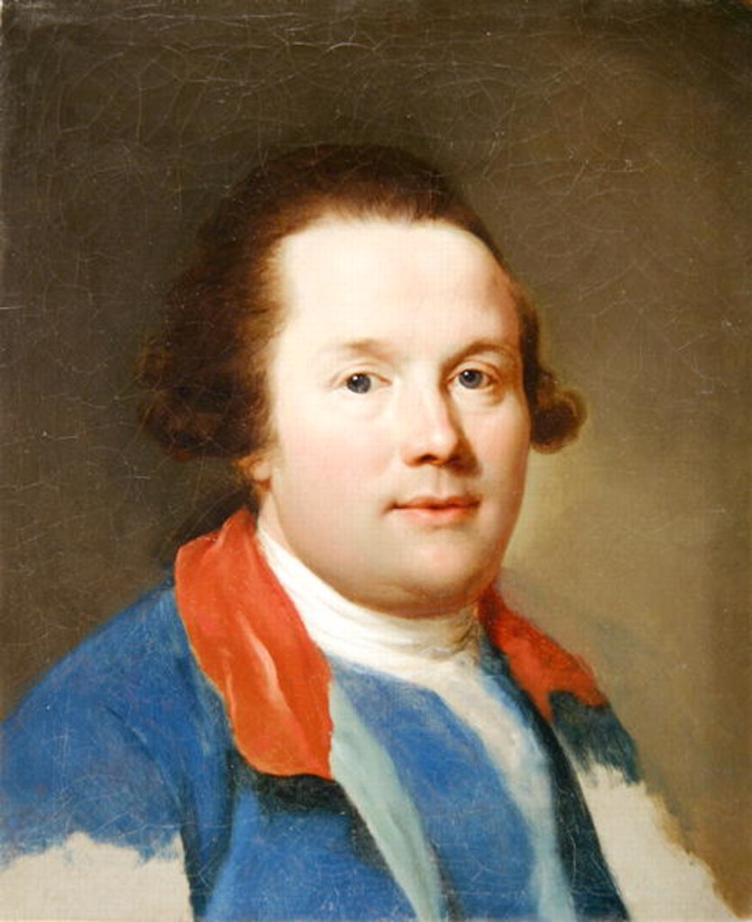 Detail of George 3rd Earl Cowper, c.1769 by Anton Raphael Mengs