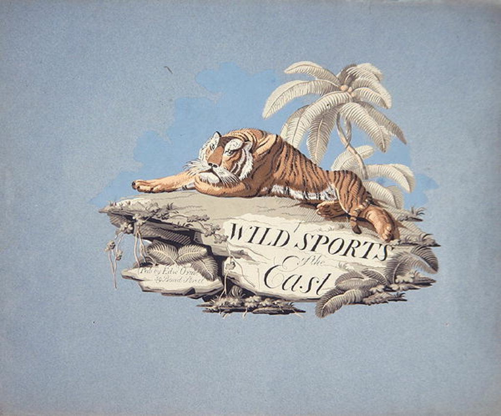 Detail of Wild Sports of the East by English School