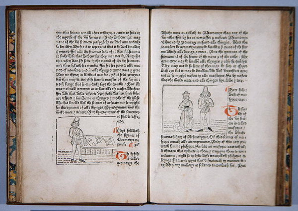 Detail of Plate C5v-C6r by English School