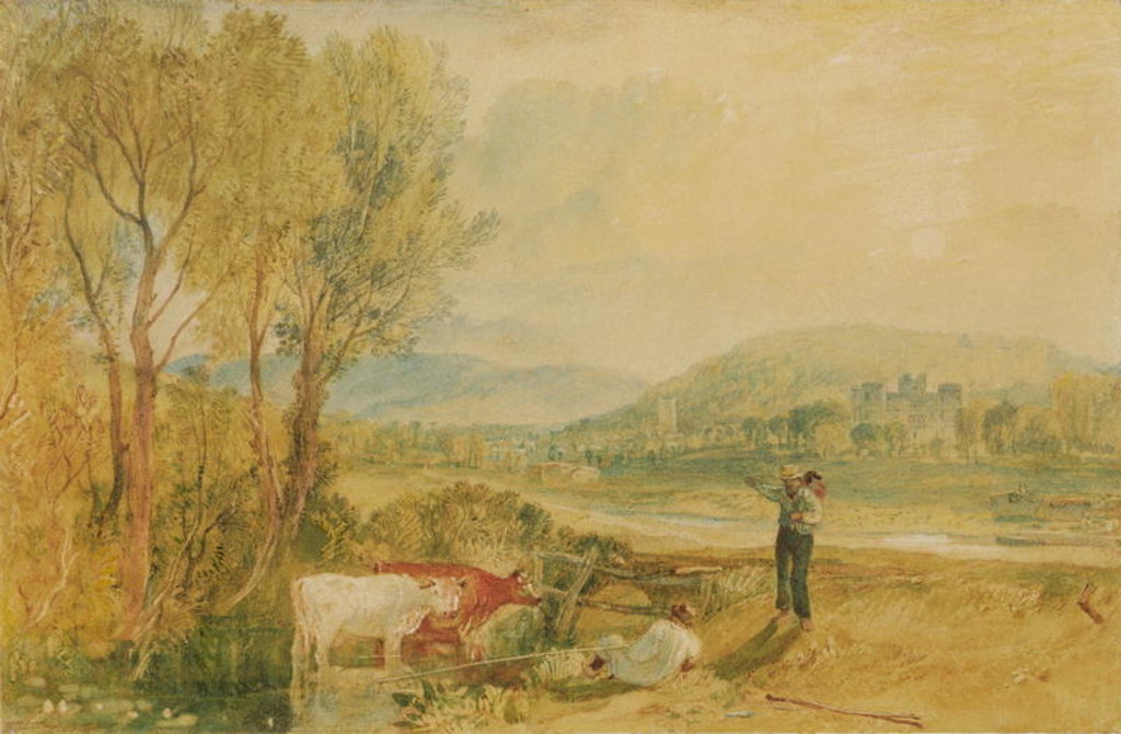 Detail of Lulworth Castle, Dorset, c.1820 by Joseph Mallord William Turner