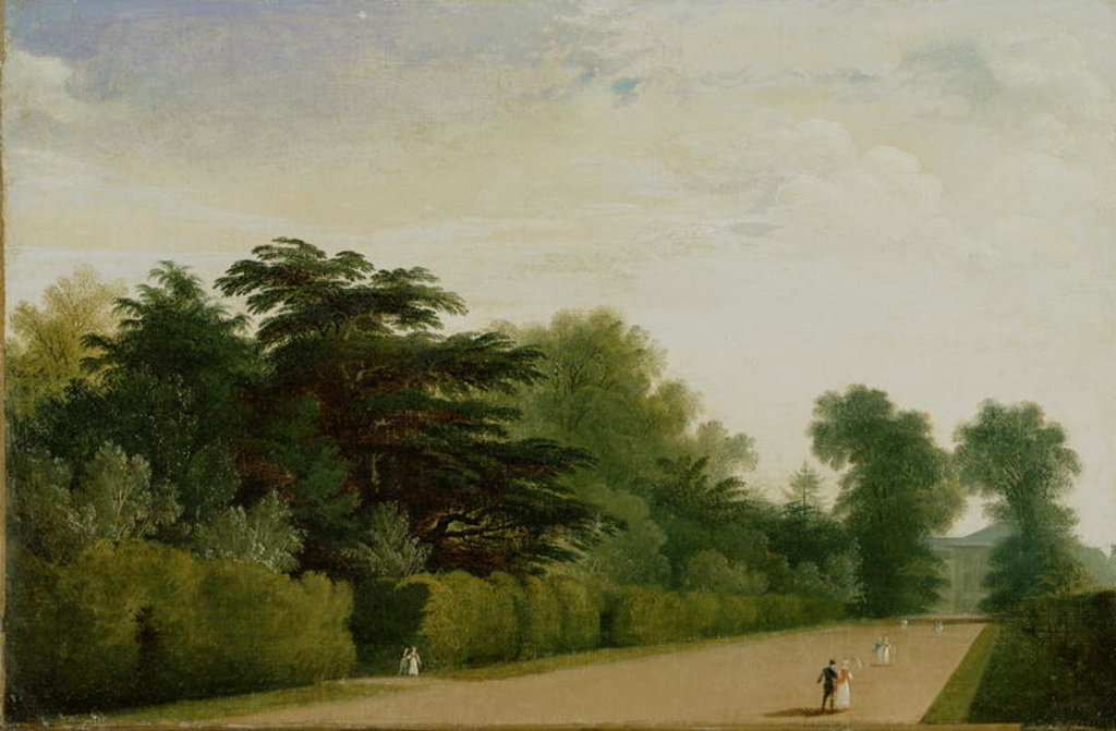 Detail of Kensington Gardens, 1815 by John Martin