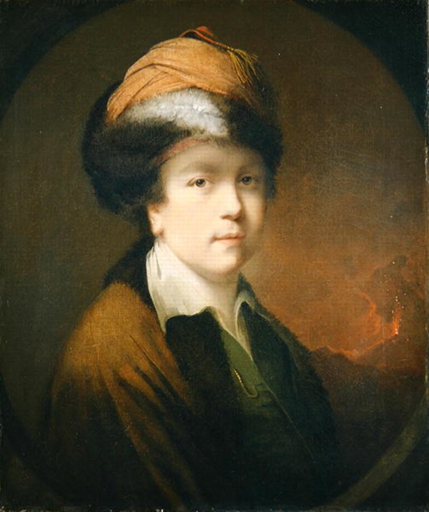 Detail of Joseph Wright of Derby, c.1774-76 by Richard Hurleston