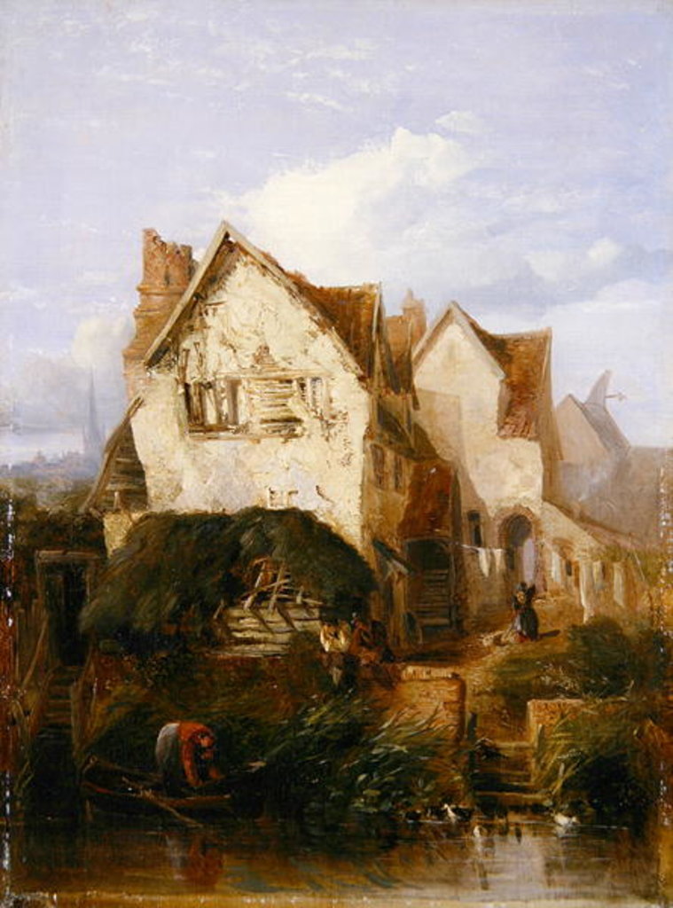 Detail of A View near Norwich by Thomas Lound