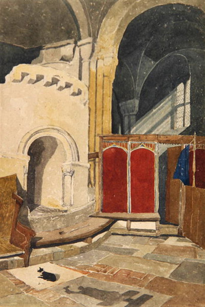 Detail of Norwich Cathedral, Ambulatory by Maria Turner