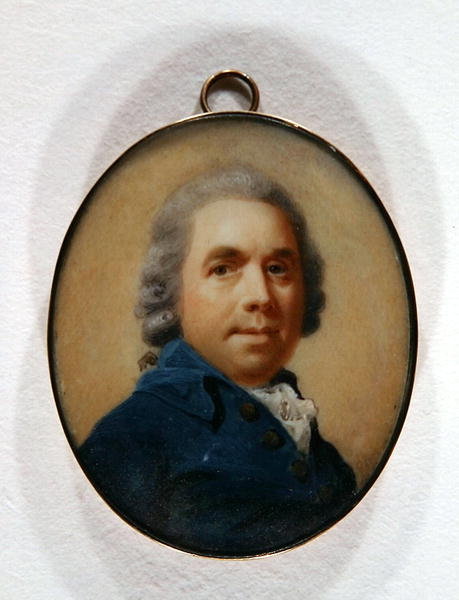 Detail of Portrait of a Gentleman by Abraham Daniel