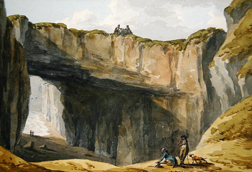 Detail of Castle Point by John Warwick Smith