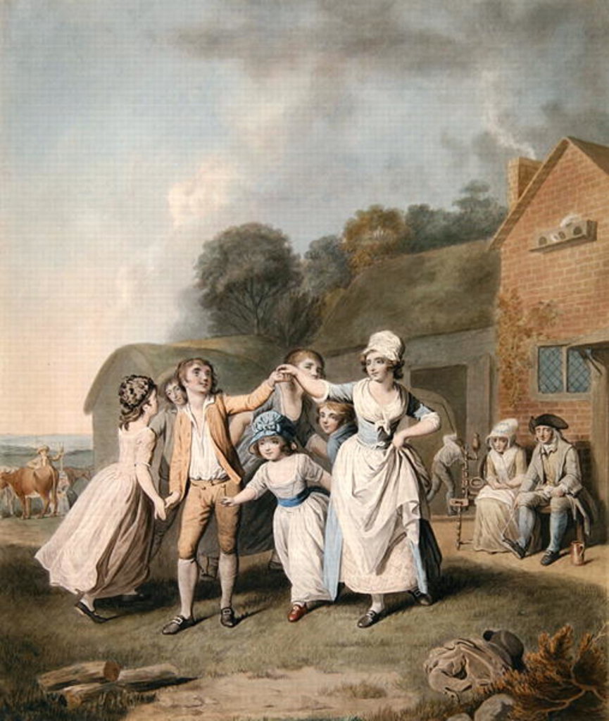 Detail of Children Dancing, 1798 by George Townley Stubbs