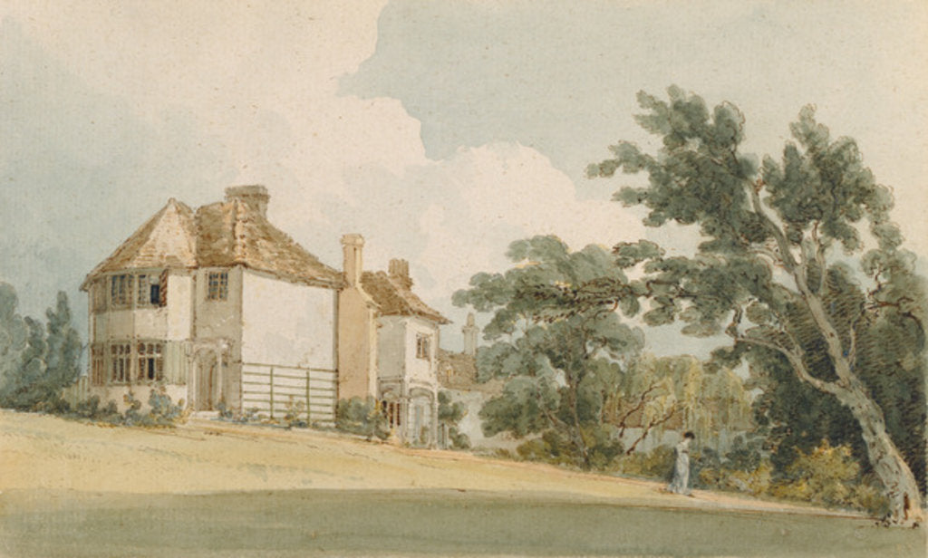 Detail of Country House, c.1797 by Thomas Girtin