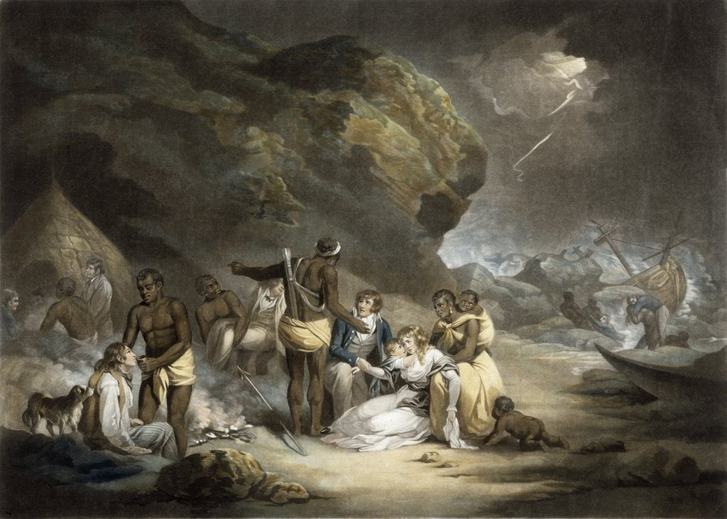 Detail of African Hospitality by George (after) Morland