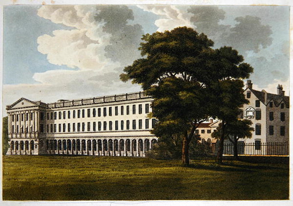 Detail of Stone Buildings, Lincoln's Inn by Samuel Ireland