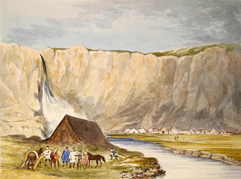 Detail of View, Polar Region by Charles Hamilton Smith