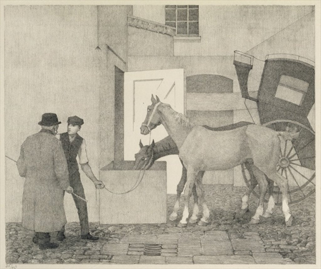 Detail of Crocks by Robert Polhill Bevan