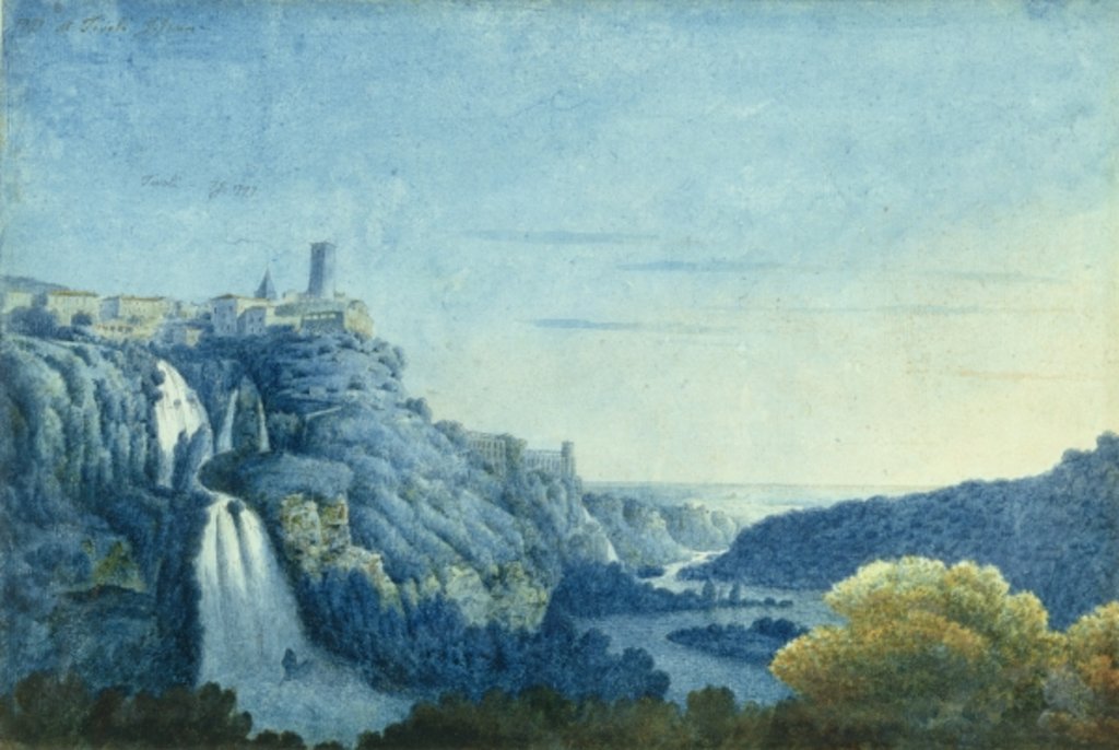 Detail of Tivoli, 1777 by Thomas Jones