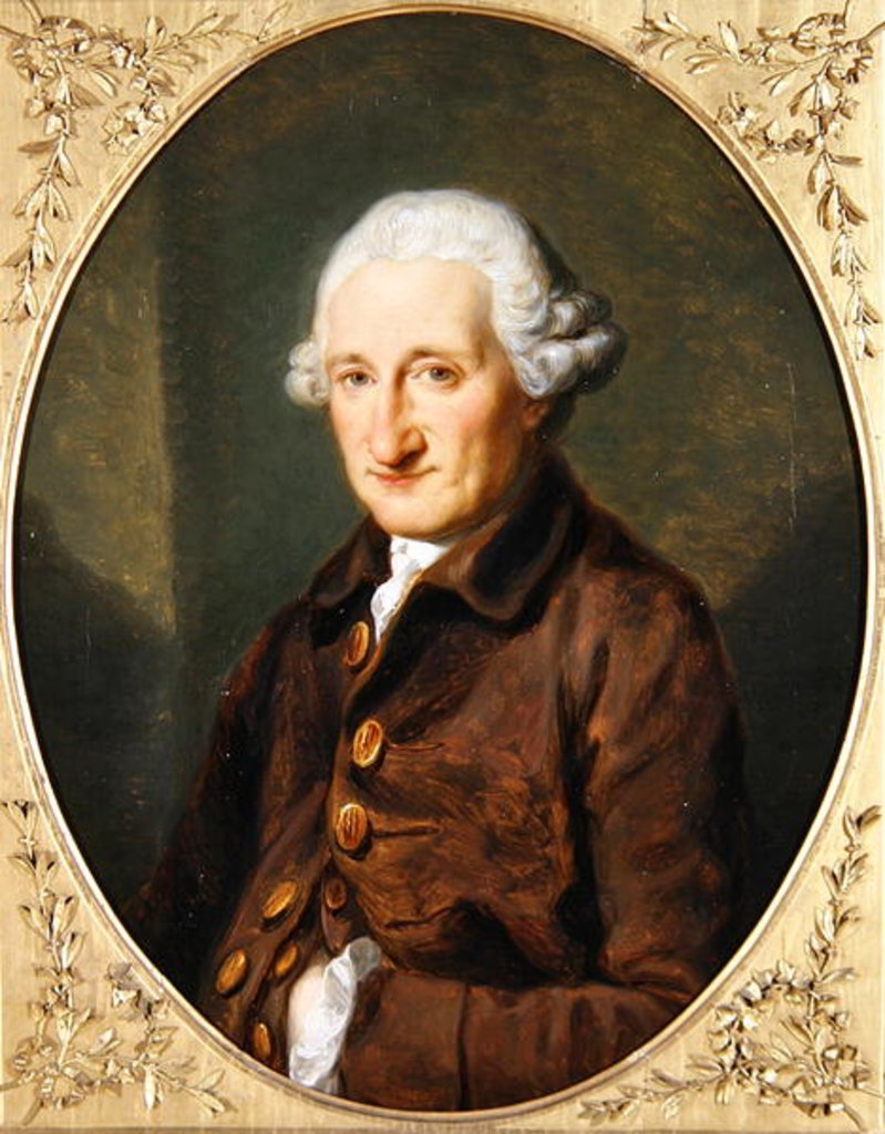 Detail of A Man Called Sir Robert Hervey, c.1780 by Angelica Kauffman