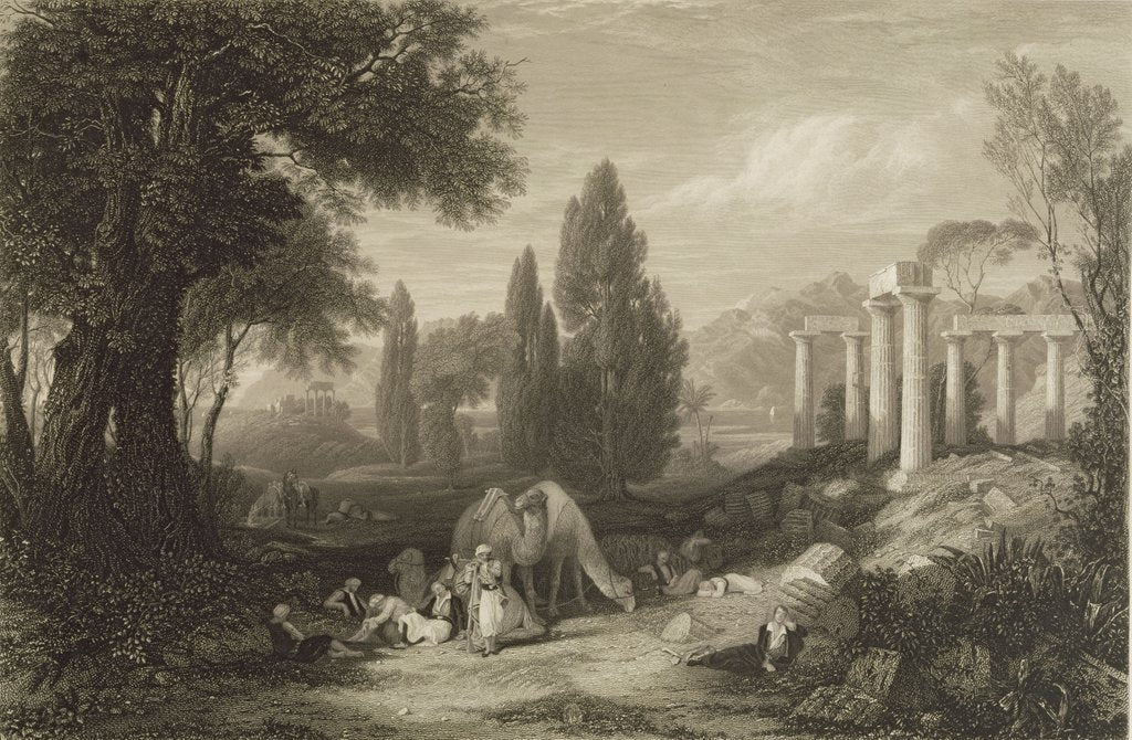 Detail of Bryon's Dream by Charles Lock Eastlake