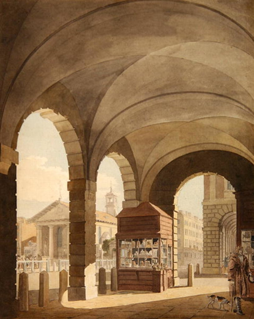 Detail of St. Paul's, Covent Garden c.1765-75 by John Miller