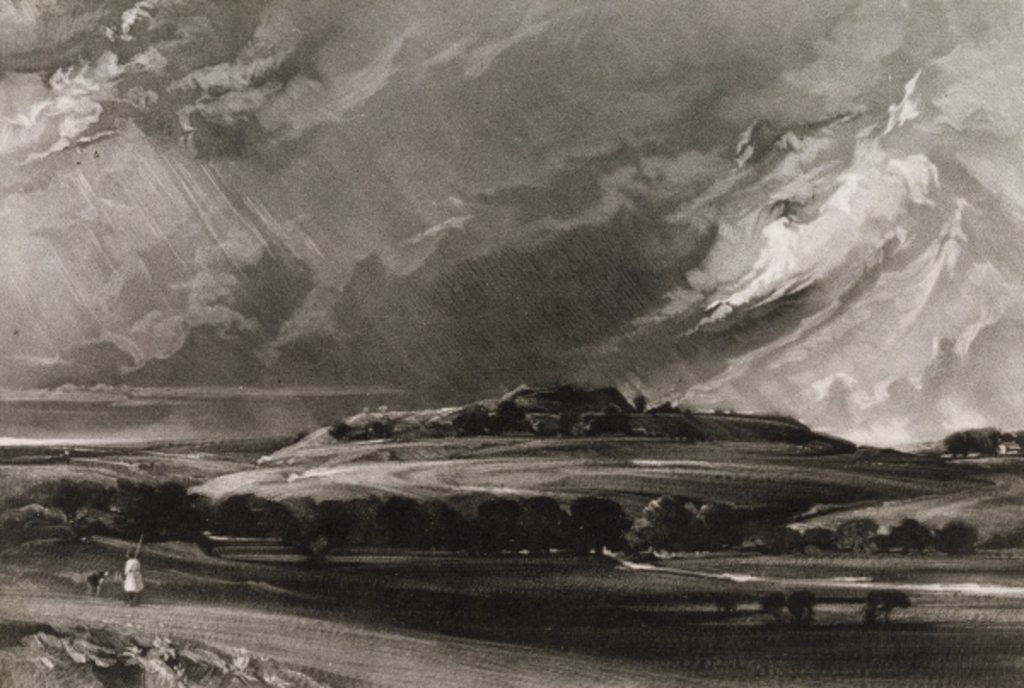 Detail of Old Sarum, c.1829 by John (after) Constable