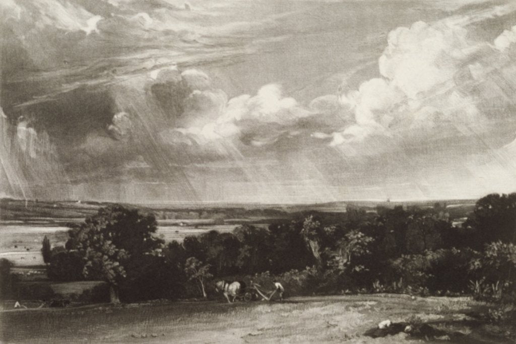 Detail of Summerland by John Constable
