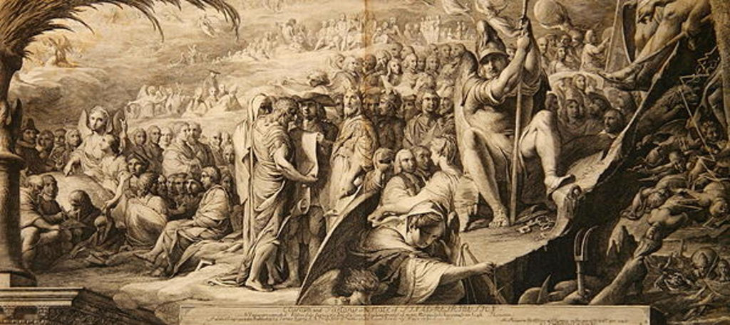 Detail of Elysium and Sartarus or the State of Final Retribution, 1791 by James Barry