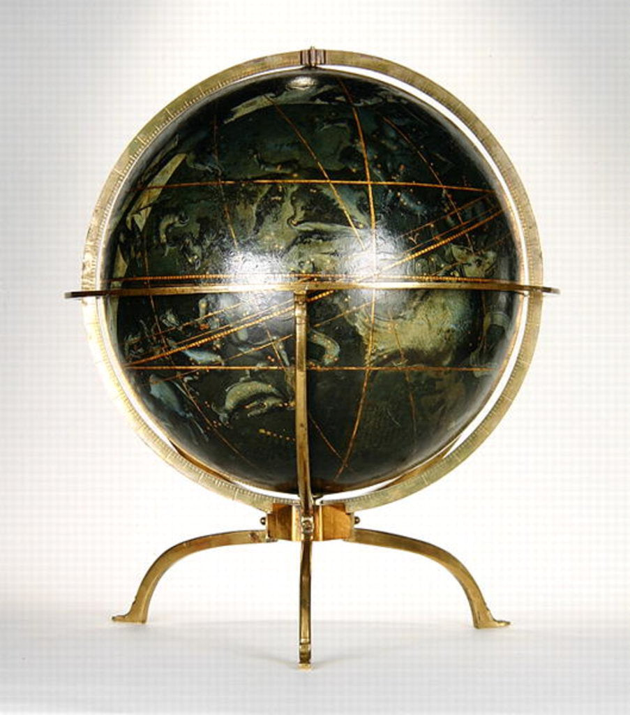 Detail of Celestial Globe, one of a pair known as the 'Brixen' globes, 1522 by Albrecht (after) Durer or Duerer