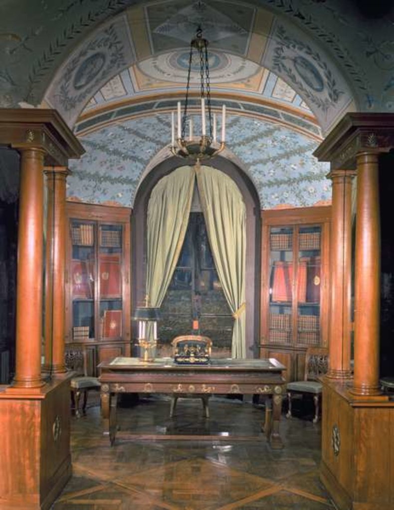 Detail of Napoleon Bonaparte's study, c.1800 by Anonymous