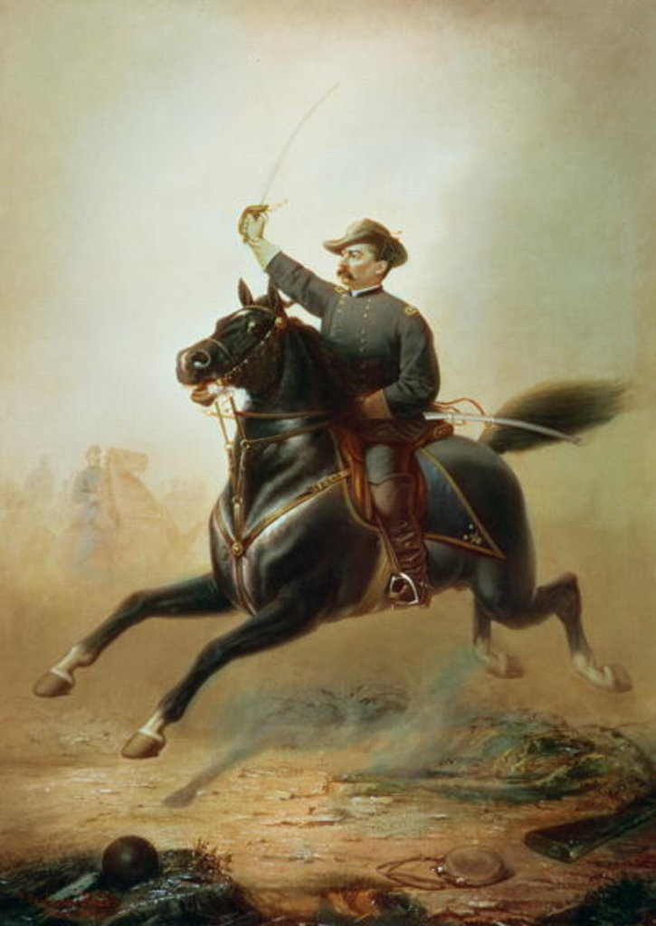 Detail of Sheridan's Ride, 1871 by Thomas Buchanan Read