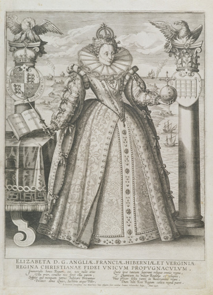 Detail of Set design for 'The Magic Flute' by Mozart by French School