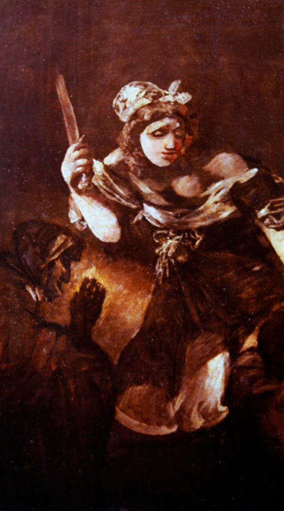 Detail of Judith and Holofernes, c.1819-23 by Francisco Jose de Goya y Lucientes