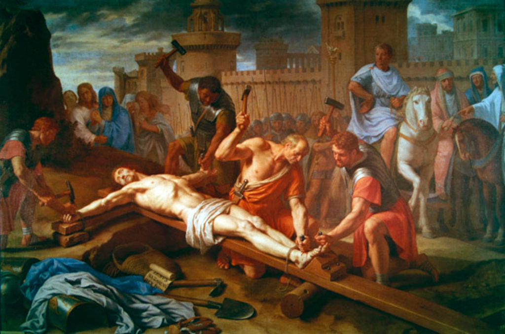 Detail of The Crucifixion by Philippe de Champaigne