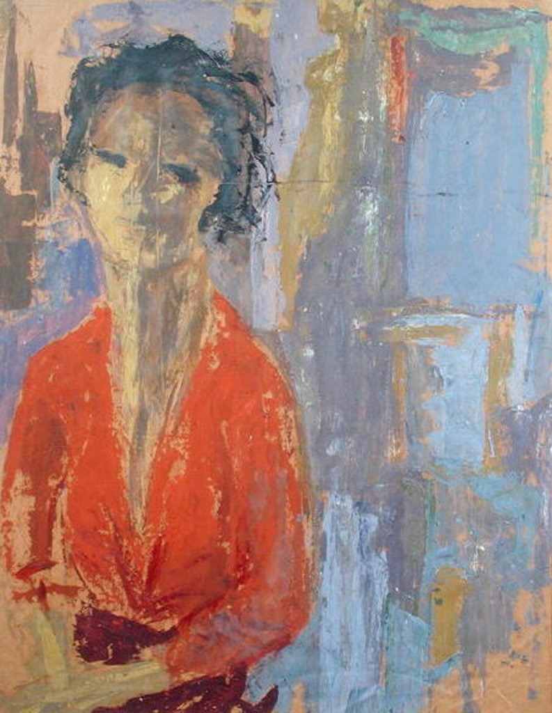 Detail of Pensive Calm by Kate Yates