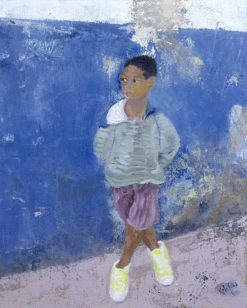 Detail of New Trainers, Havana, Cuba by Kate Yates