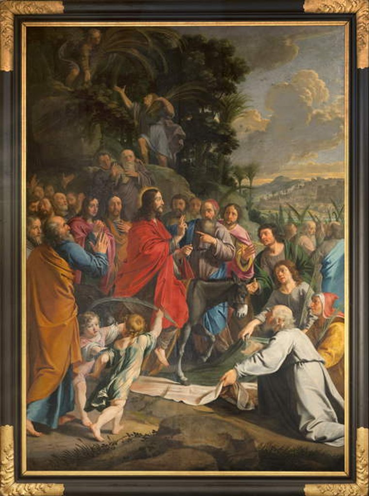 Detail of The Entry of Christ into Jerusalem by Philippe de Champaigne