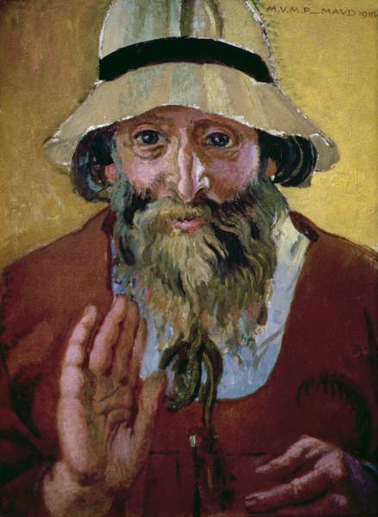 Detail of Portrait of Paul Serusier 1918 by Maurice Denis