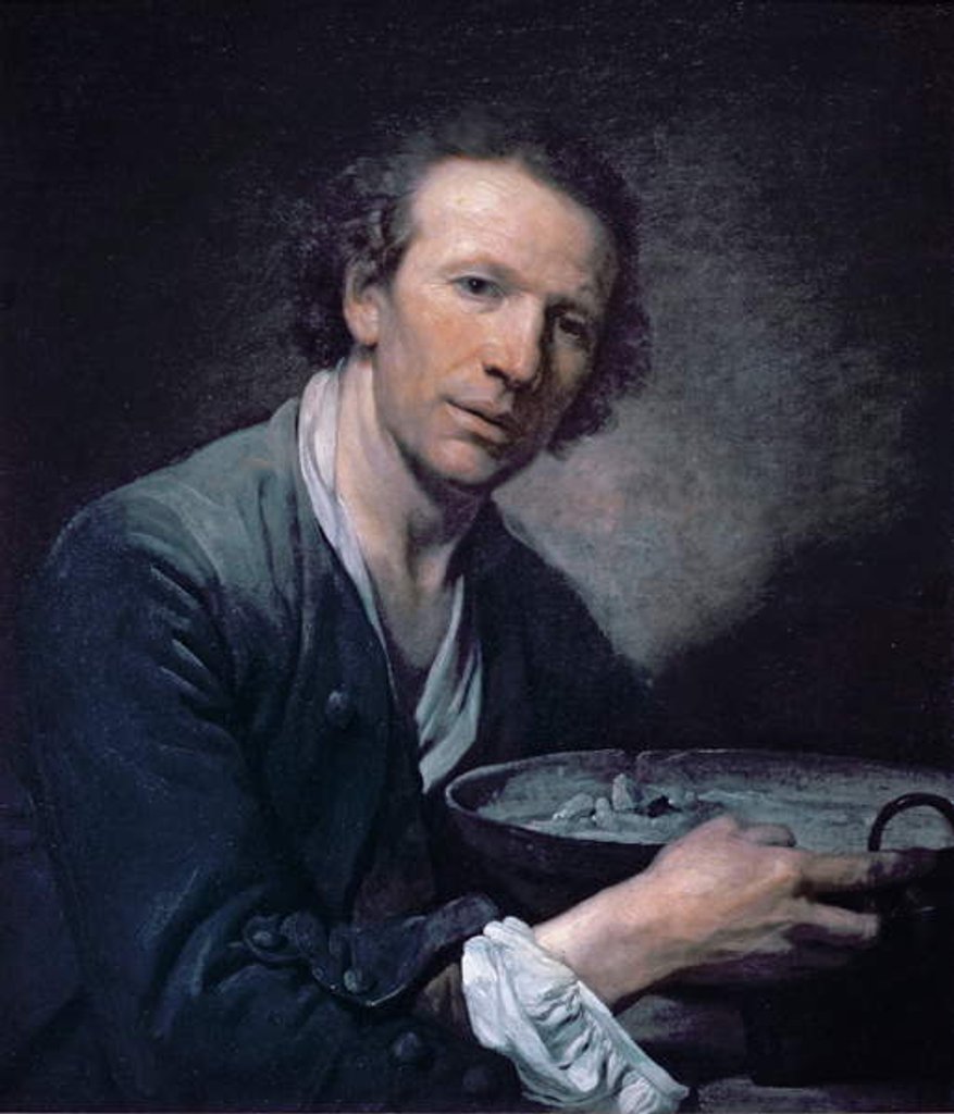 Detail of Joseph, a Model of the Royal Academy holding a Frying Pan, 1755 by Jean Baptiste Greuze