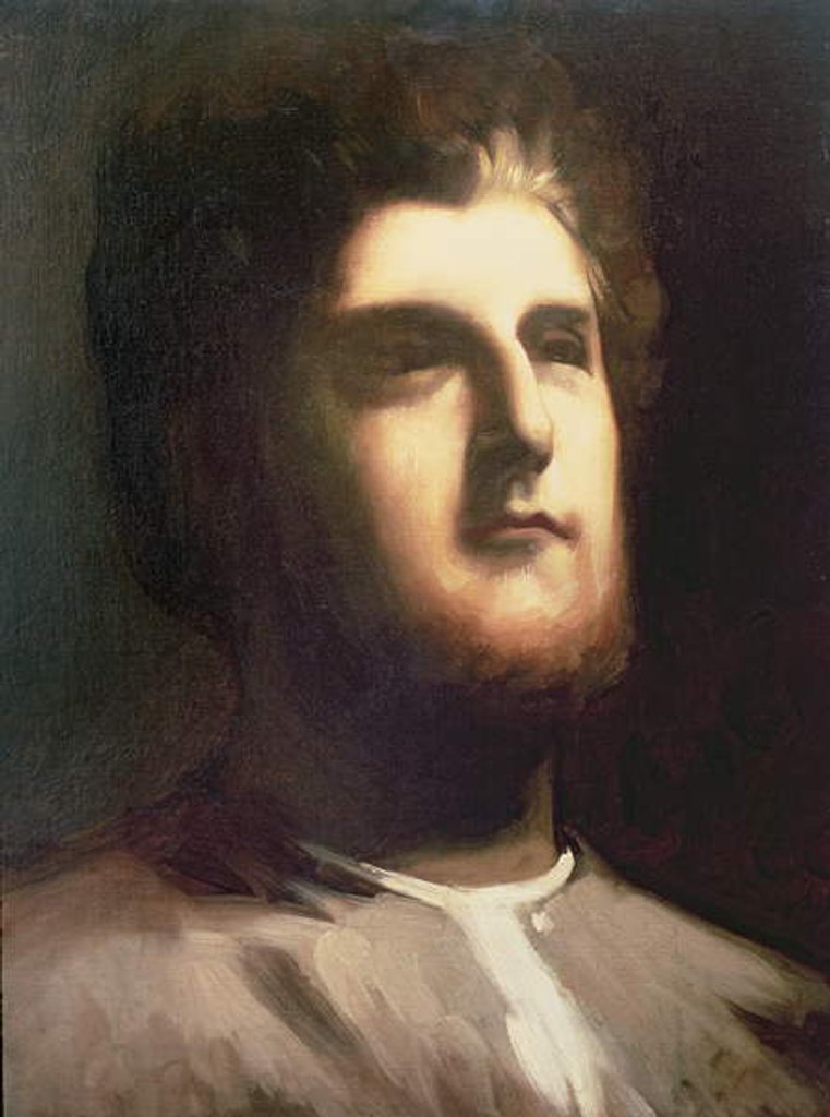 Detail of Portrait of Georges Bizet by Charles Francois Sellier