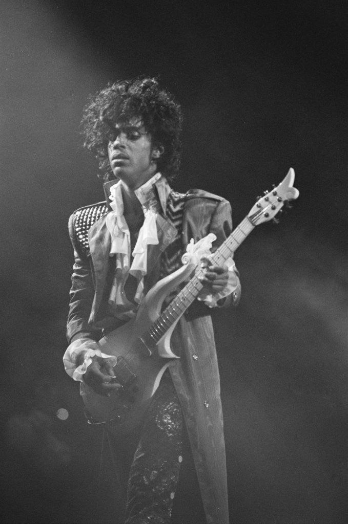 Detail of Prince Pop Star by Mike Maloney