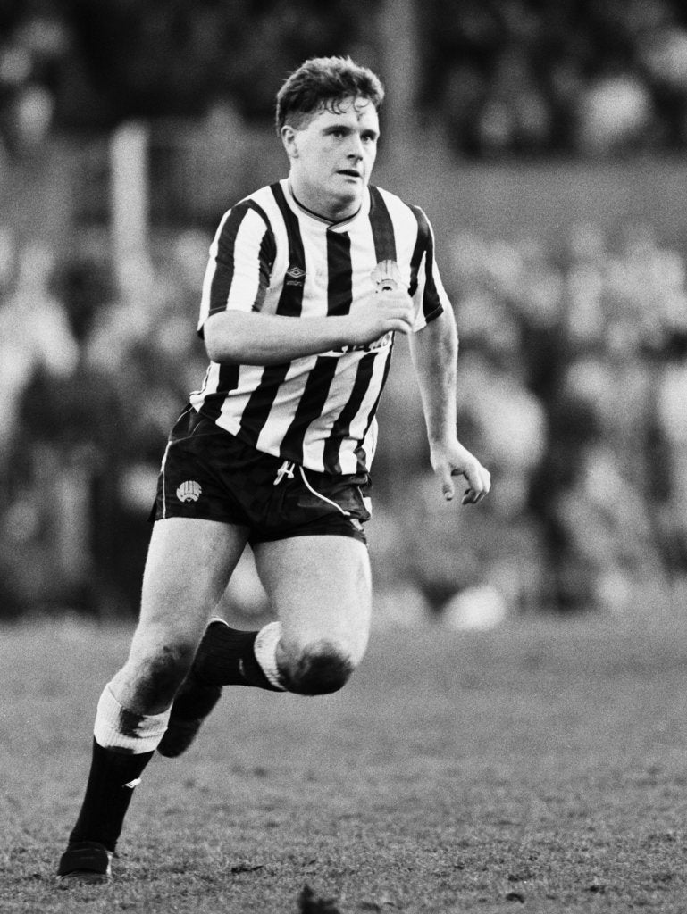 Detail of English League Division One match at Plough Lane by Monte Fresco