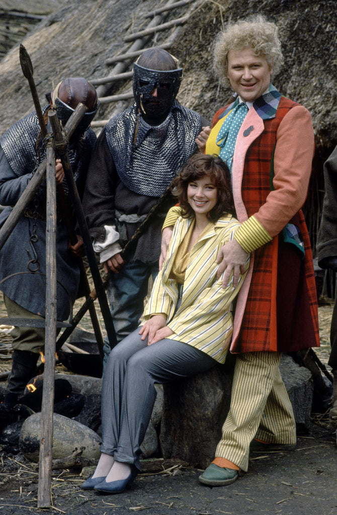 Detail of Colin Baker with Nicola Bryant by Anonymous