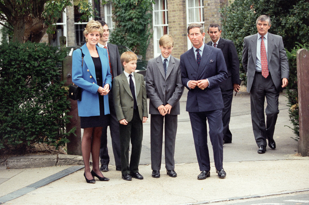 Detail of Prince William before his first day at Eton by Kent Gavin