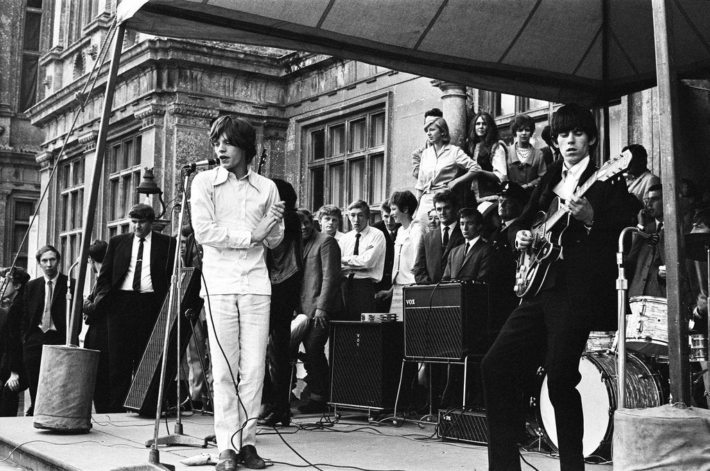 Detail of The Rolling Stones by Maurice Tibbles